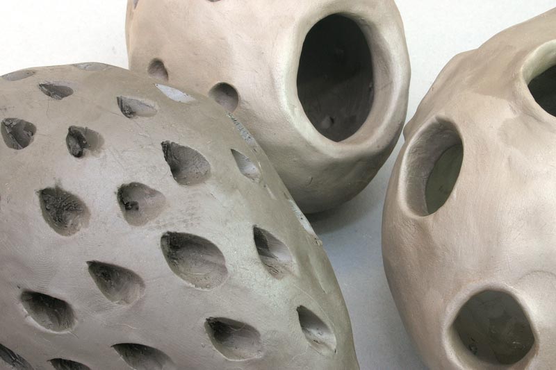 Three Pods (Earthenware, 2008)